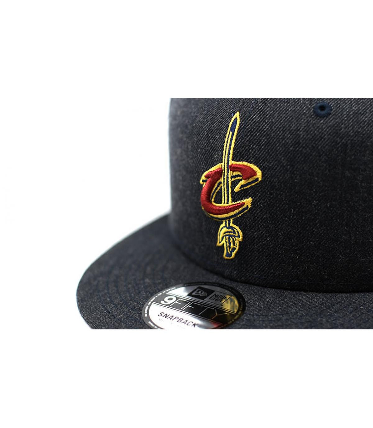 Snapback Black Chiné Cavaliers